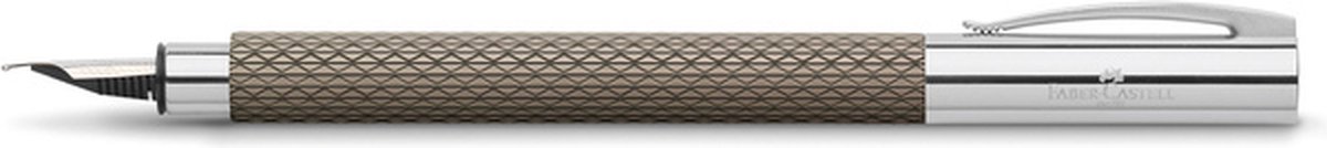Faber Castell Füllfederhalter AMBIBION Edelharz OpArt M Black Sand im