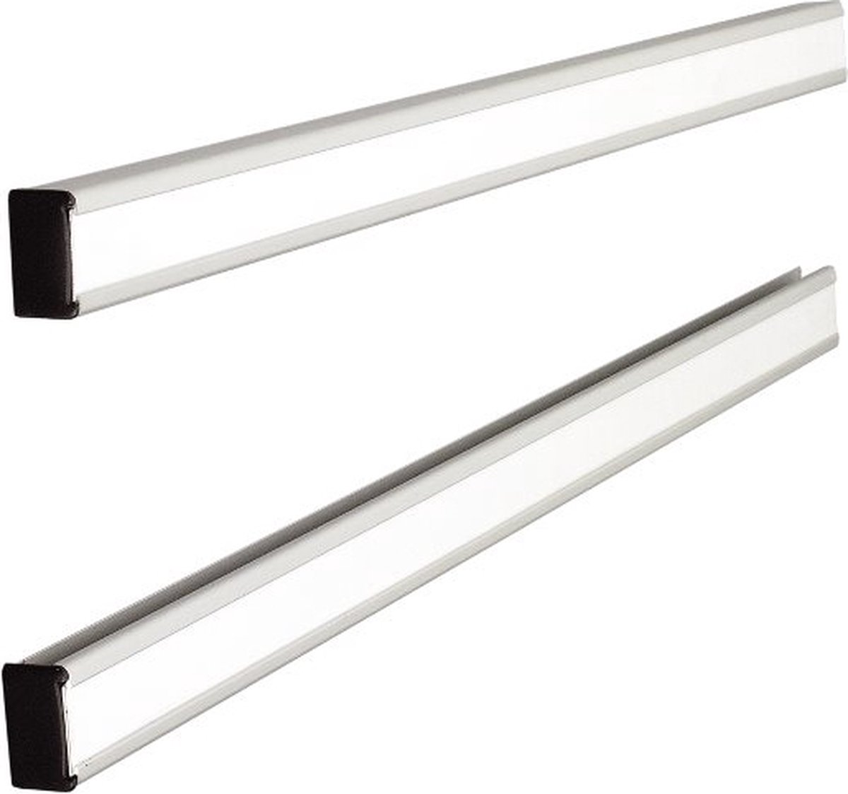 Nobo T-Karten-Rahmenprofil Kartenträgermodul 481mm grau VE=2 Stück