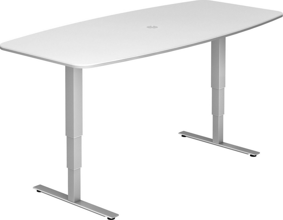 mcbuero.de Konferenztisch 220x103/83cm elektr. höhenverstellbar Memory