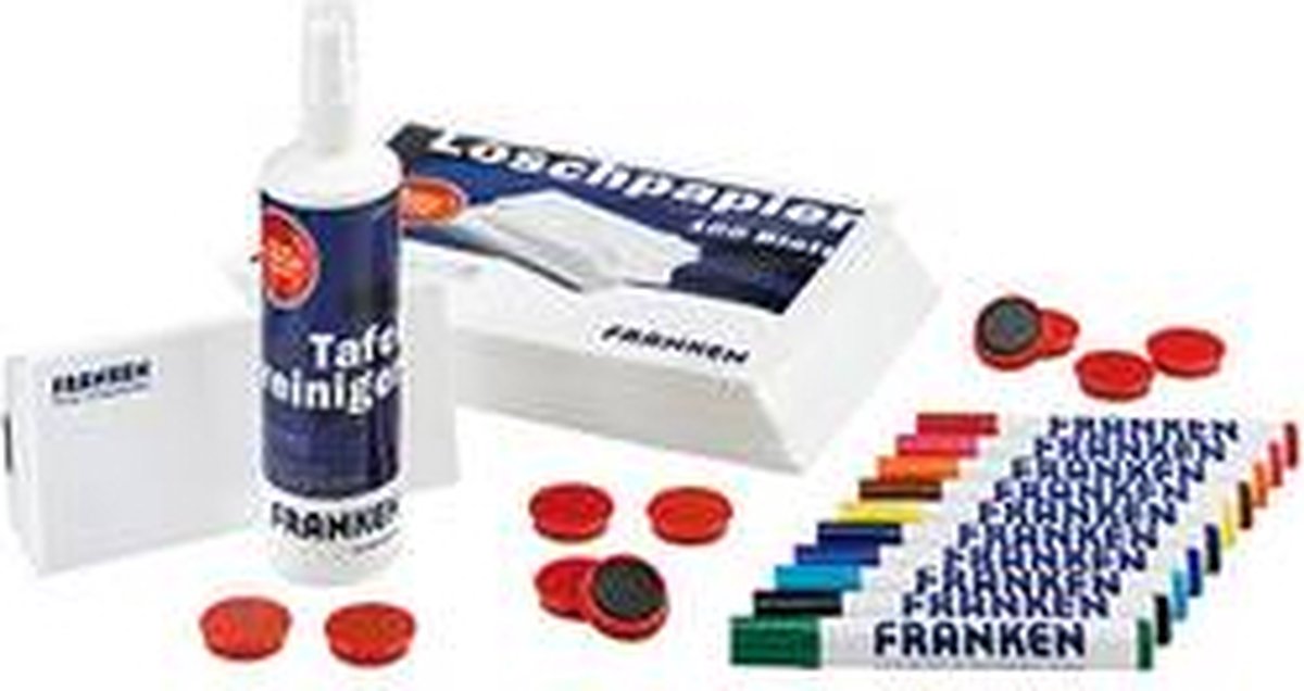 Franken Starter-Set für Magnettafel Schreib- Plan- und Rastertafeln