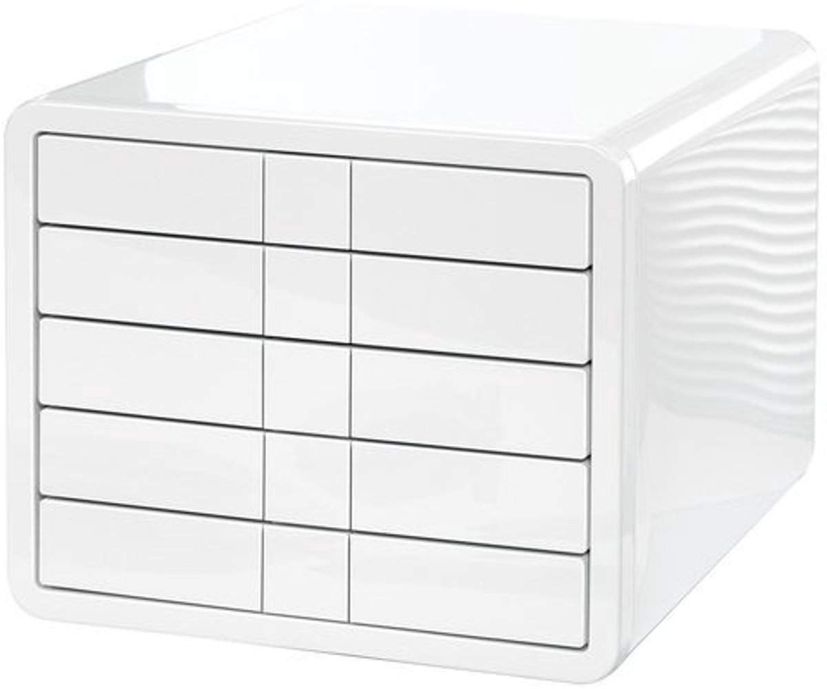Han Schubladenbox IBox C4 5 Schübe geschlossen weiß