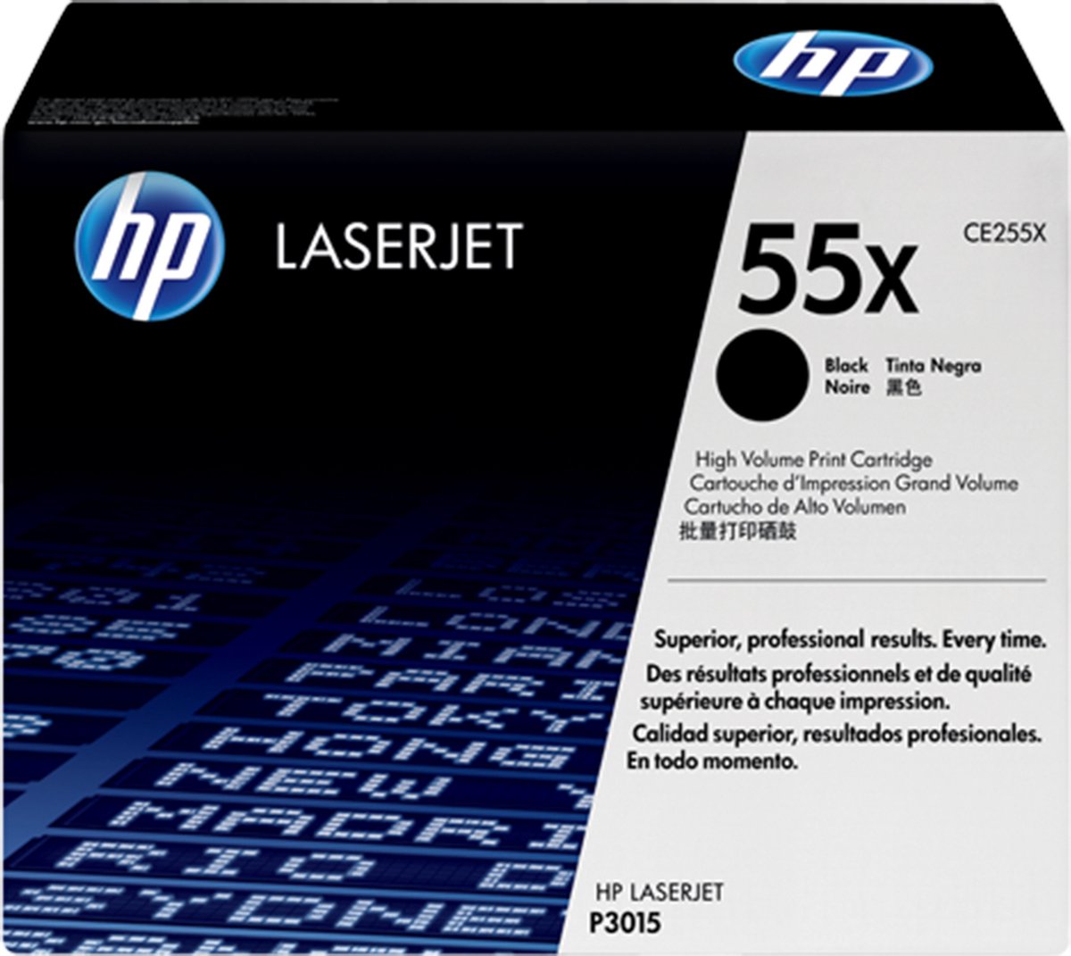 HP Toner Original HP CE255XC schwarz