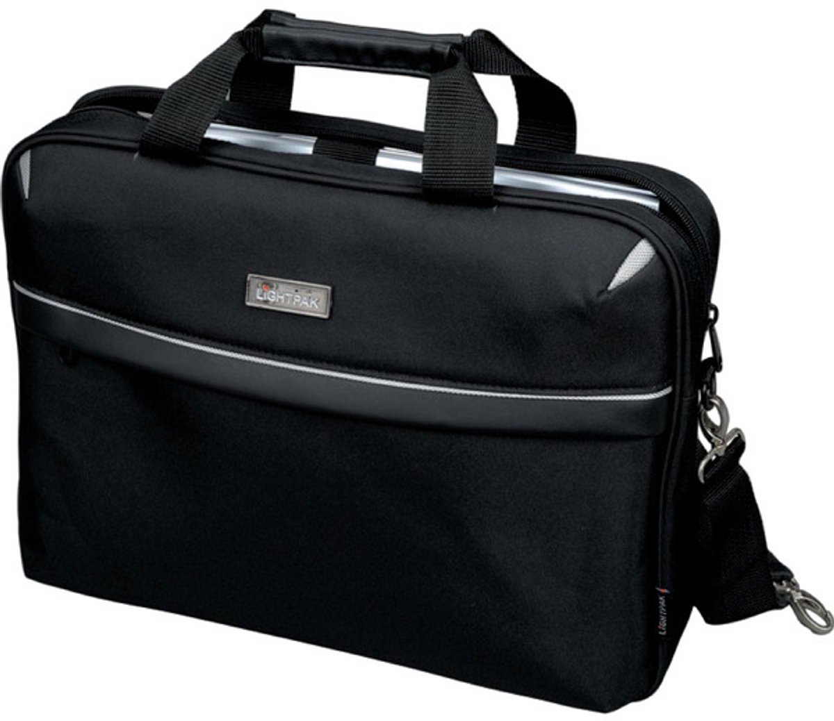 Lightpak Laptoptasche Sierra 17 Zoll 41x30x8,5cm Polyester schwarz