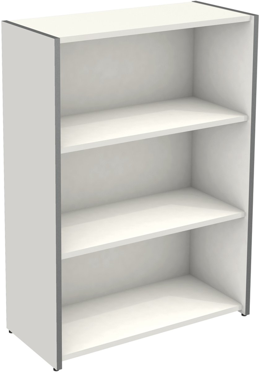 Kerkmann Ordnerregal Leonardo 80x38x111cm 3 OH weiß