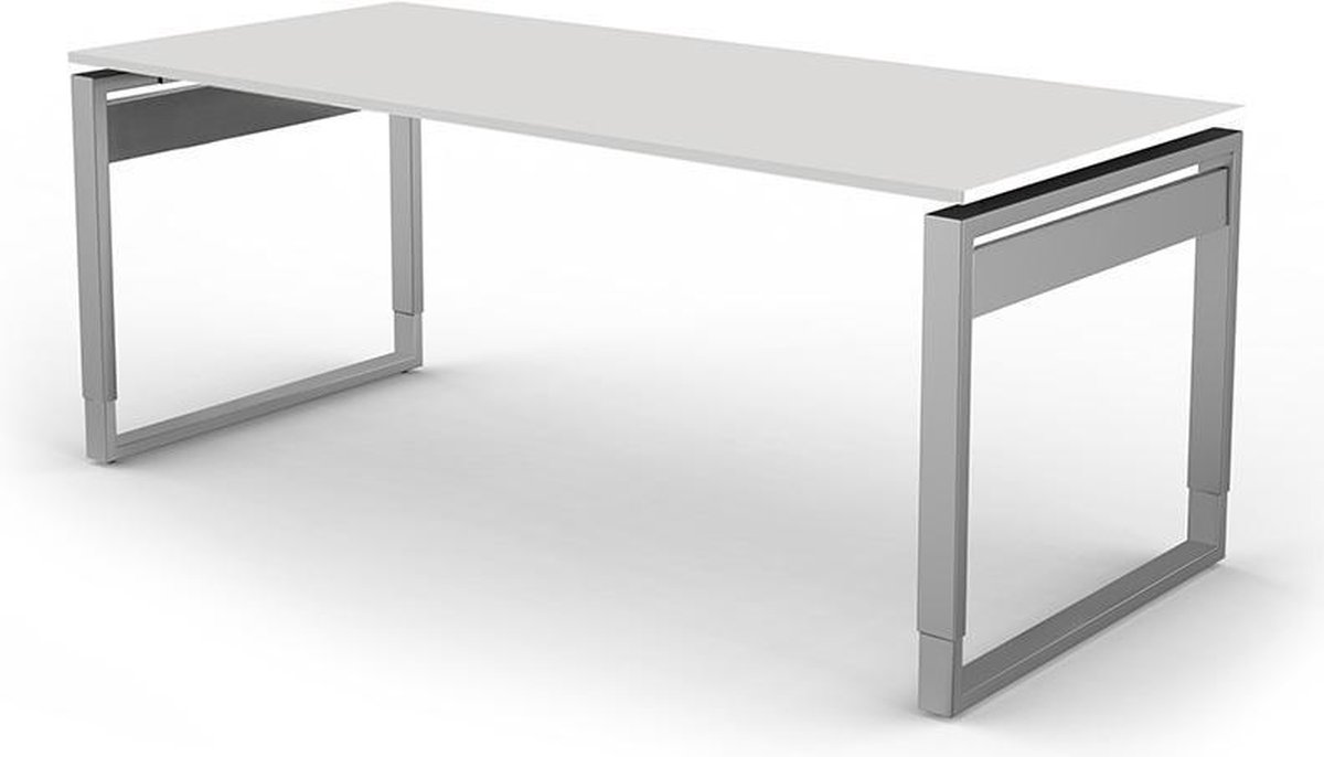 Kerkmann Schreibtisch StageOne Form 5 BxT 180x80cm weiß