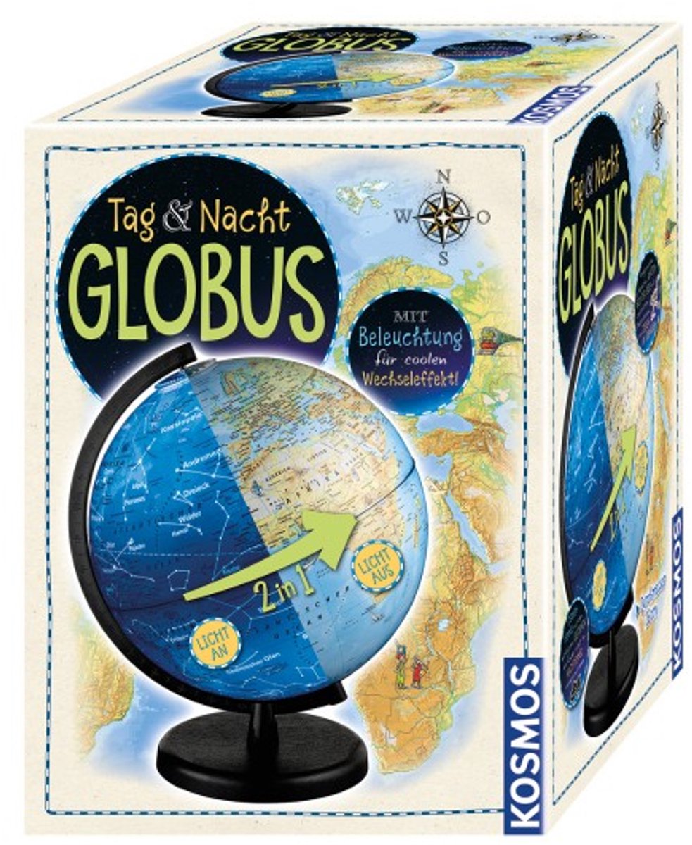 Kosmos Experimentierkasten - Tag und Nacht Globus.