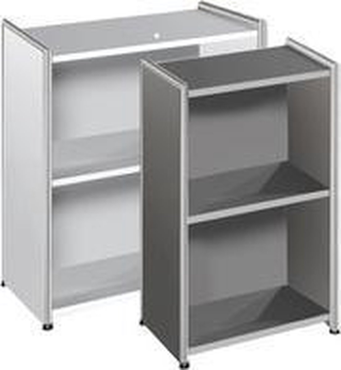 Kerkmann Anbauschrank Artline Transparent schmal 2 OH BxTxH 39x38x80cm