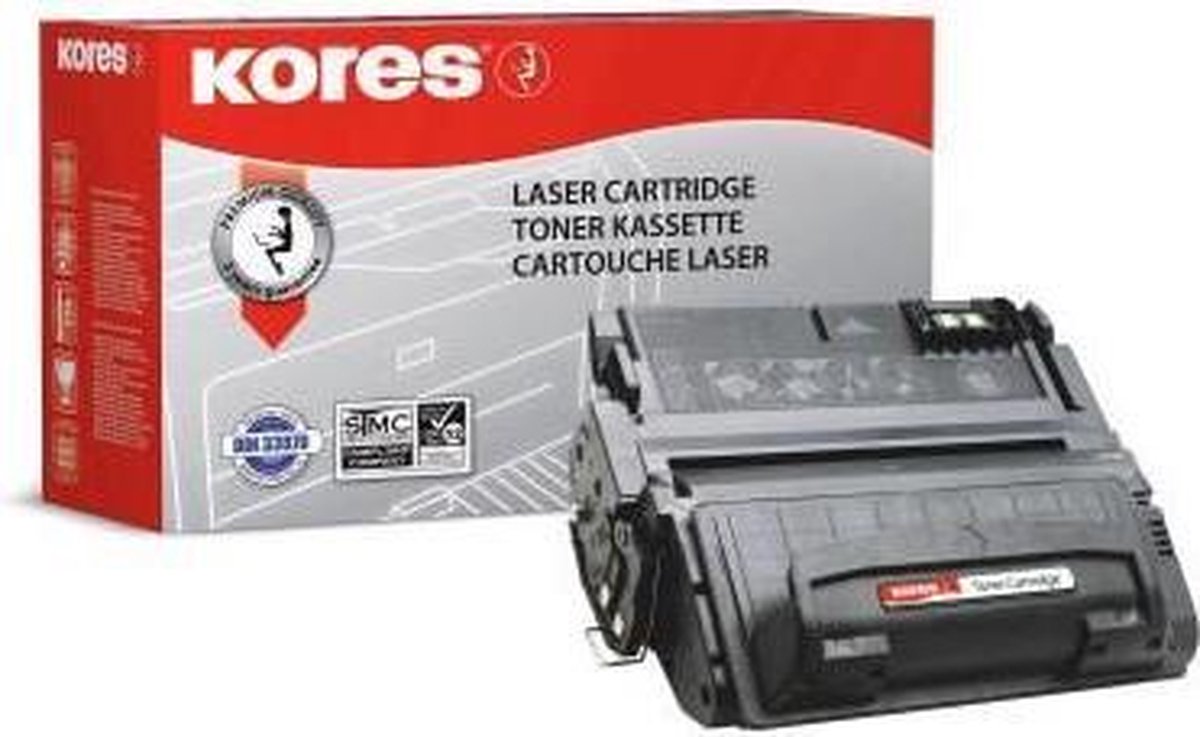 Kores Tonerkartusche kompatibel mit HP Q5942A ca. 10000 Seiten schwarz