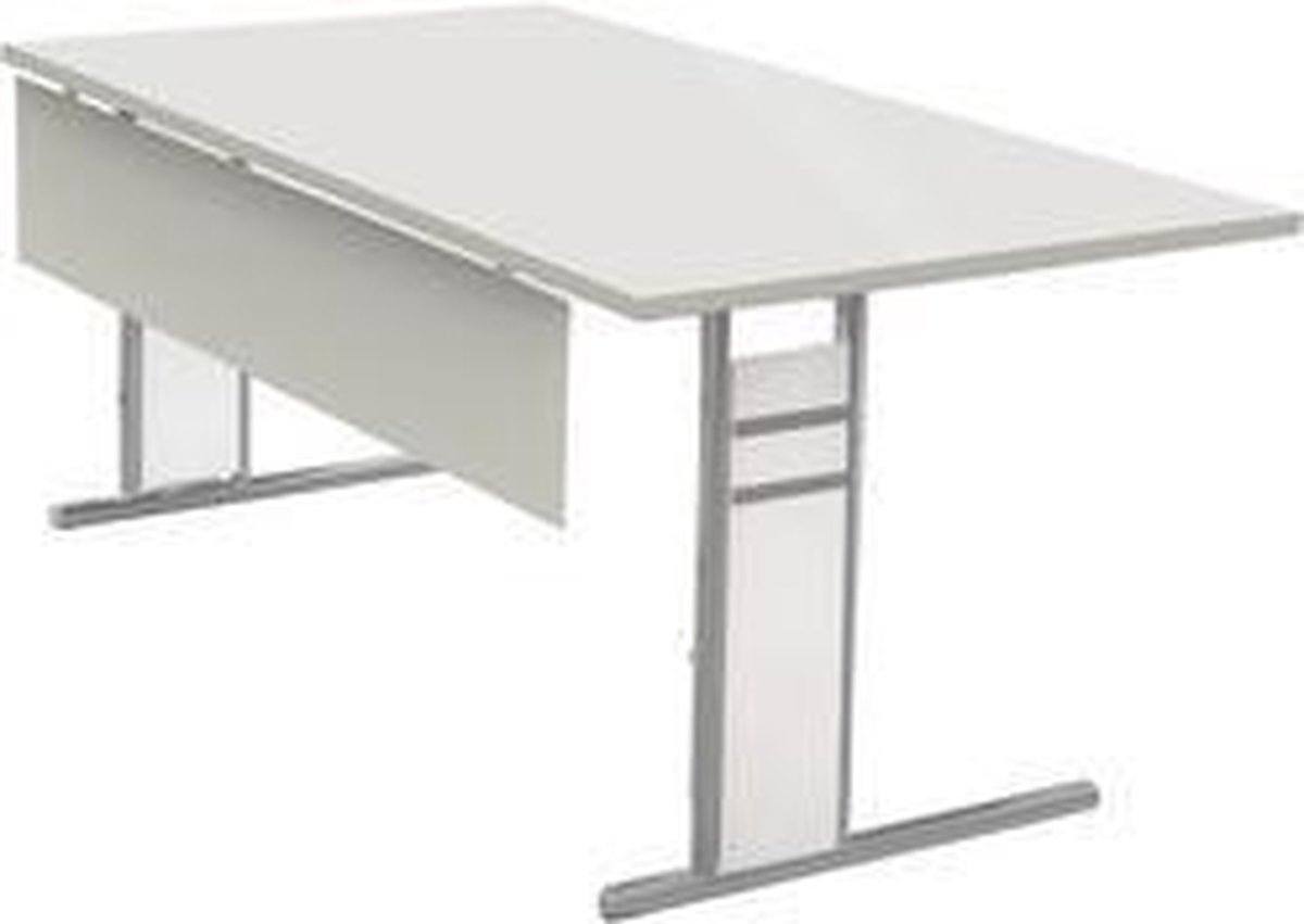 Kerkmann Anbautisch StageOne Form 4 BxT100x60cm lichtgrau