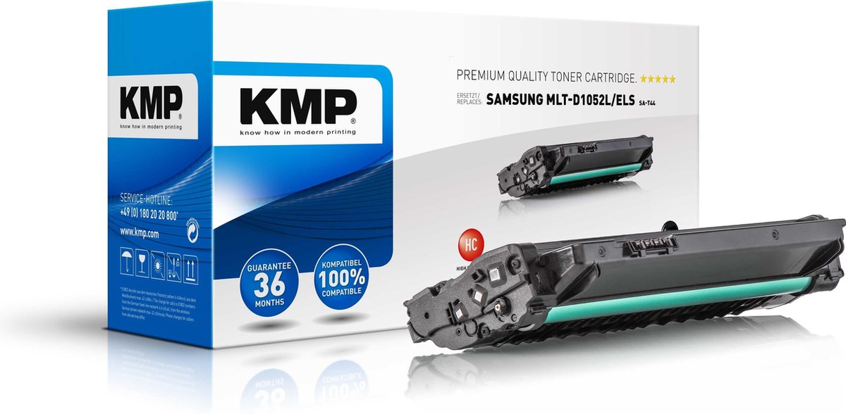 KMP Toner SA-T44 3504,HC00 wie Samsung MLT-D1052L 2.700 Seiten schwarz