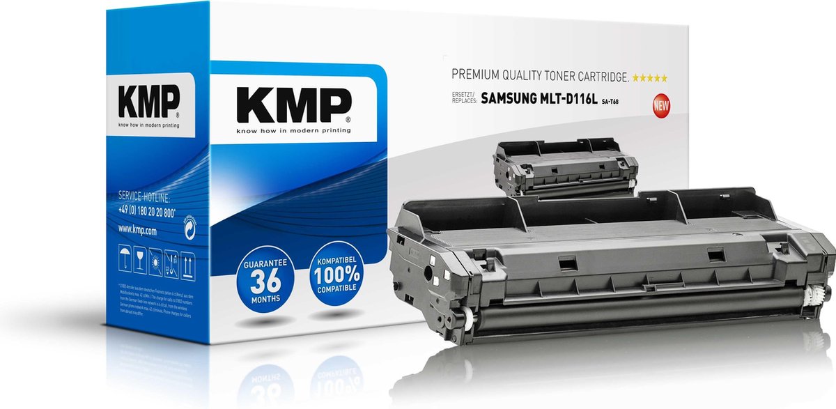 KMP Toner 3515,3000 SA-T68 wie Samsung MLT-D116L 3.000 Seiten schwarz