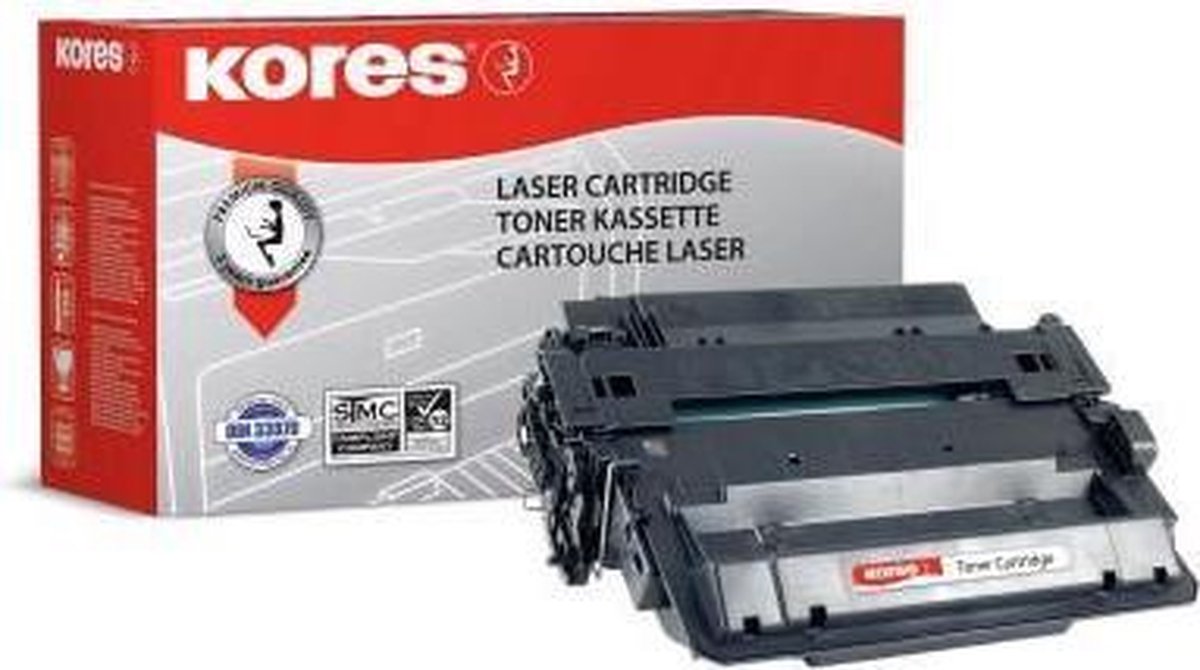 Kores Tonerkartusche kompatibel mit HP CE255X ca. 12500 Seiten schwarz