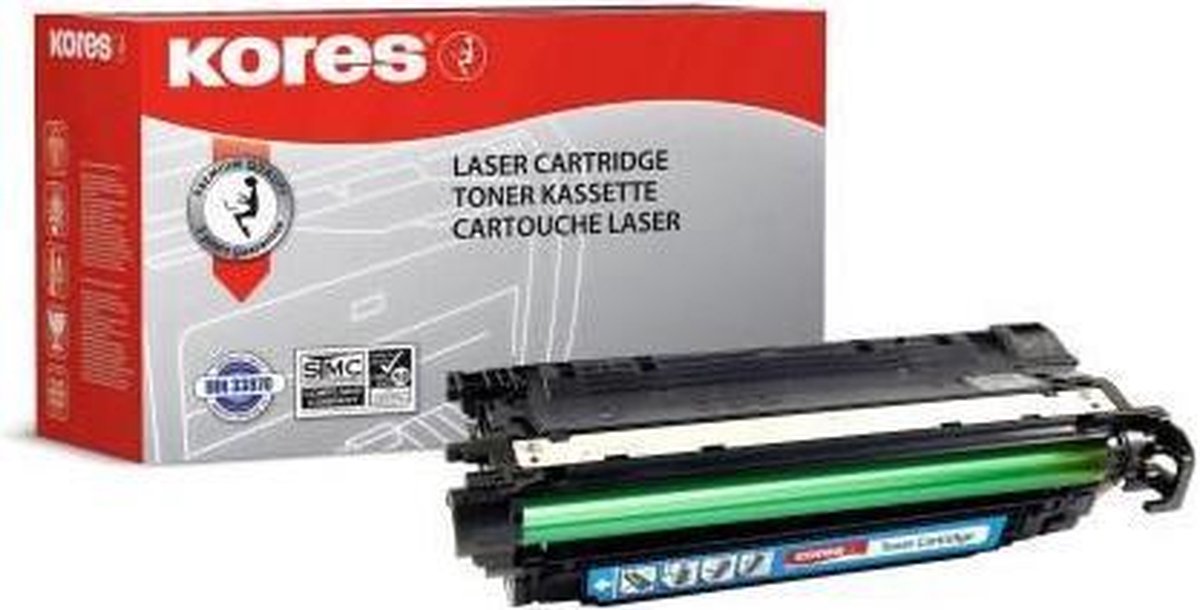 Kores Tonerkartusche kompatibel mit HP CE401A ca. 6000 Seiten cyan