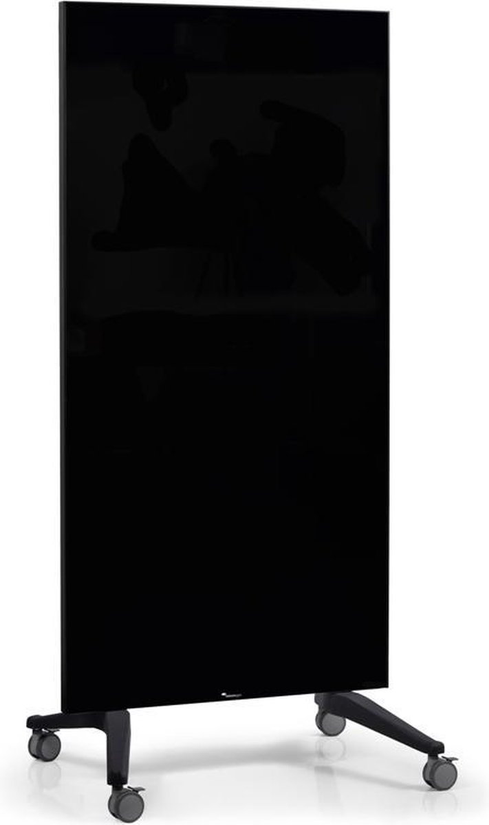 Legamaster Glasboard Mobile 90x175cm schwarz