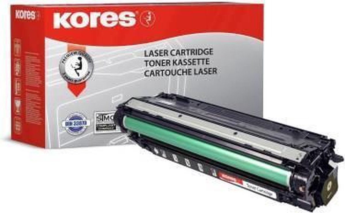 Kores Tonerkartusche kompatibel mit HP CF214A ca. 10000 Seiten schwarz