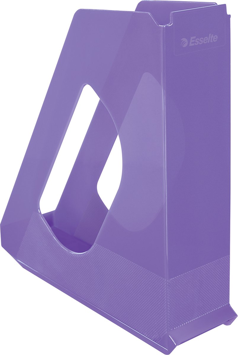 10 x Esselte Stehsammler Colour'Breeze A4 PS transparent lavendel