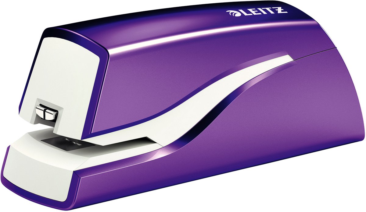 Leitz Heftgerät Wow elektrisch 10 Blatt violett