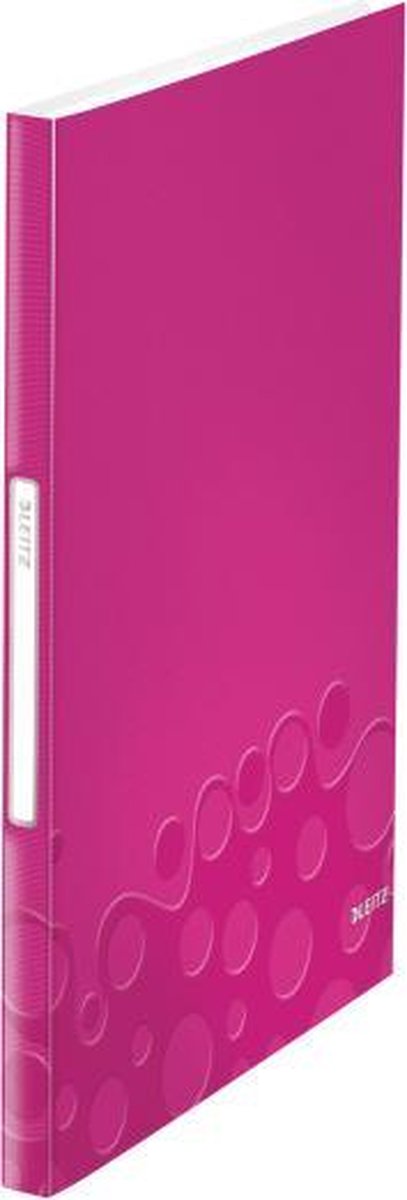 10 x Leitz Sichtbuch Wow A4 40 Hüllen pink metallic