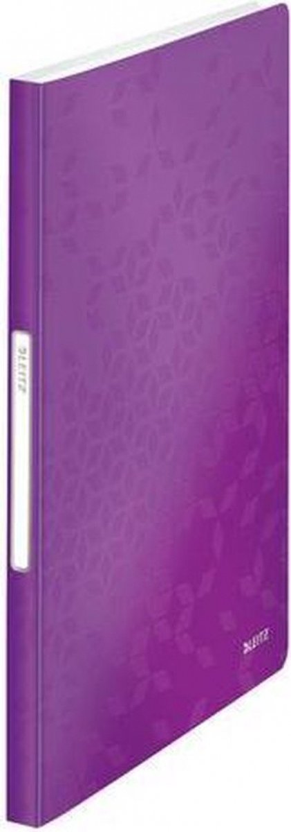 10 x Leitz Sichtbuch Wow A4 40 Hüllen violett