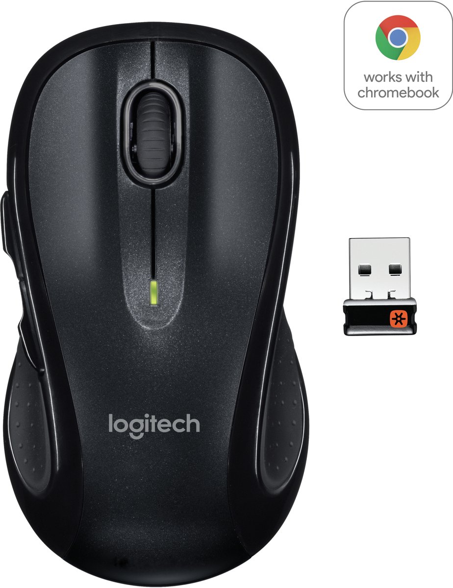 Logitech Computermaus M510 Wireless schwarz
