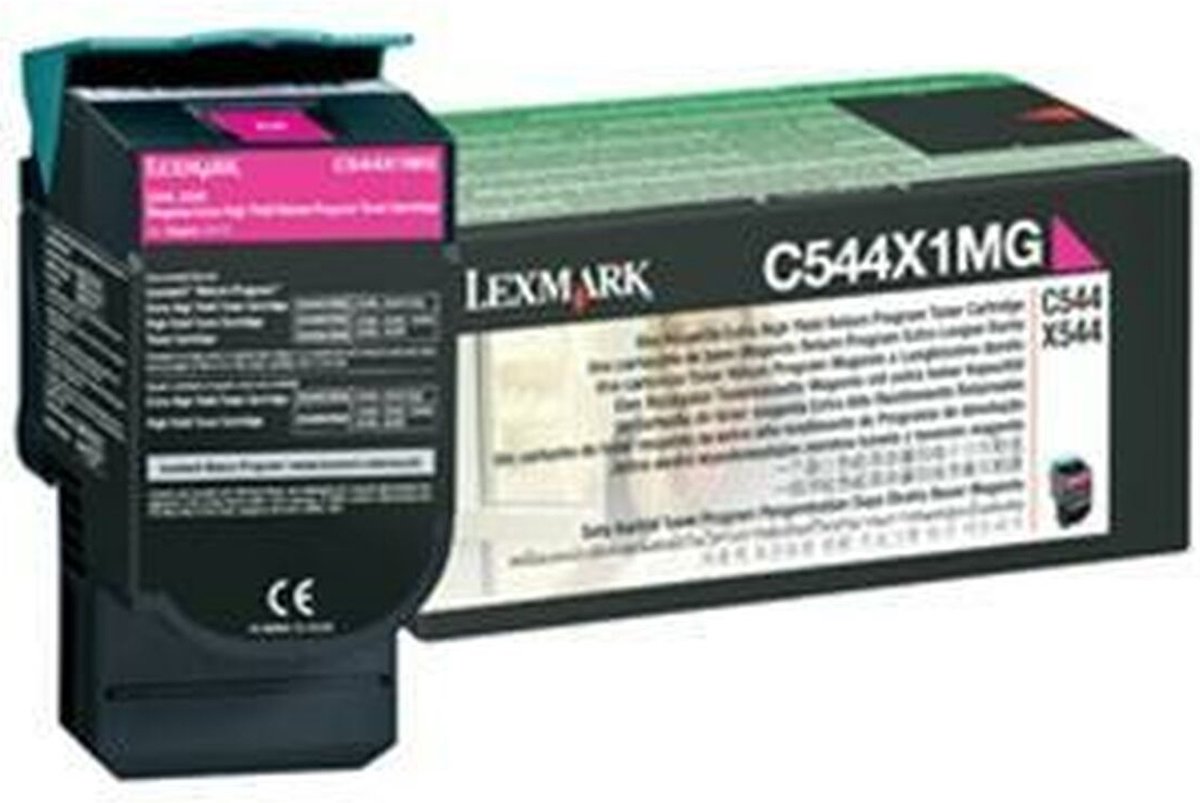 Lexmark Toner Original Lexmark C544X1MG magenta