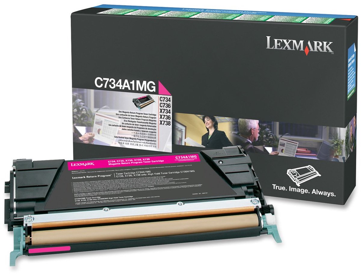 Lexmark Toner Original Lexmark C734A1MG magenta