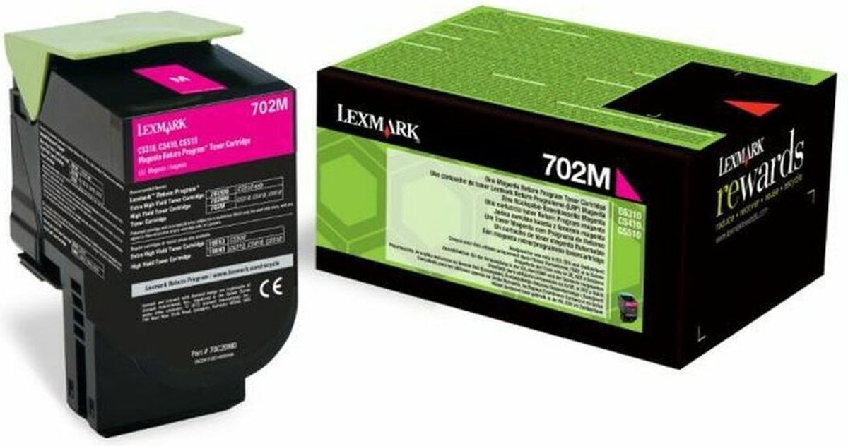 Lexmark Toner Lexmark 70C20M0 magenta ca. 1000 Seiten