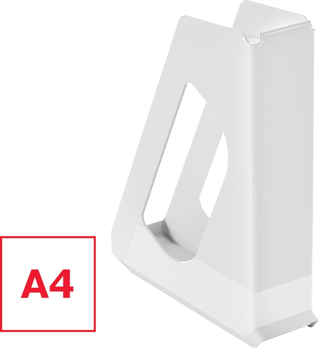 10 x Esselte Stehsammler Vivida A4 Polystyrol weiß