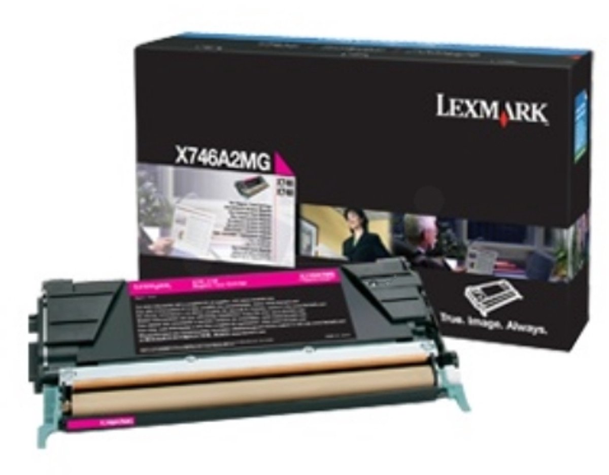 Lexmark Toner-Kit Lexmark X746A3MG magenta