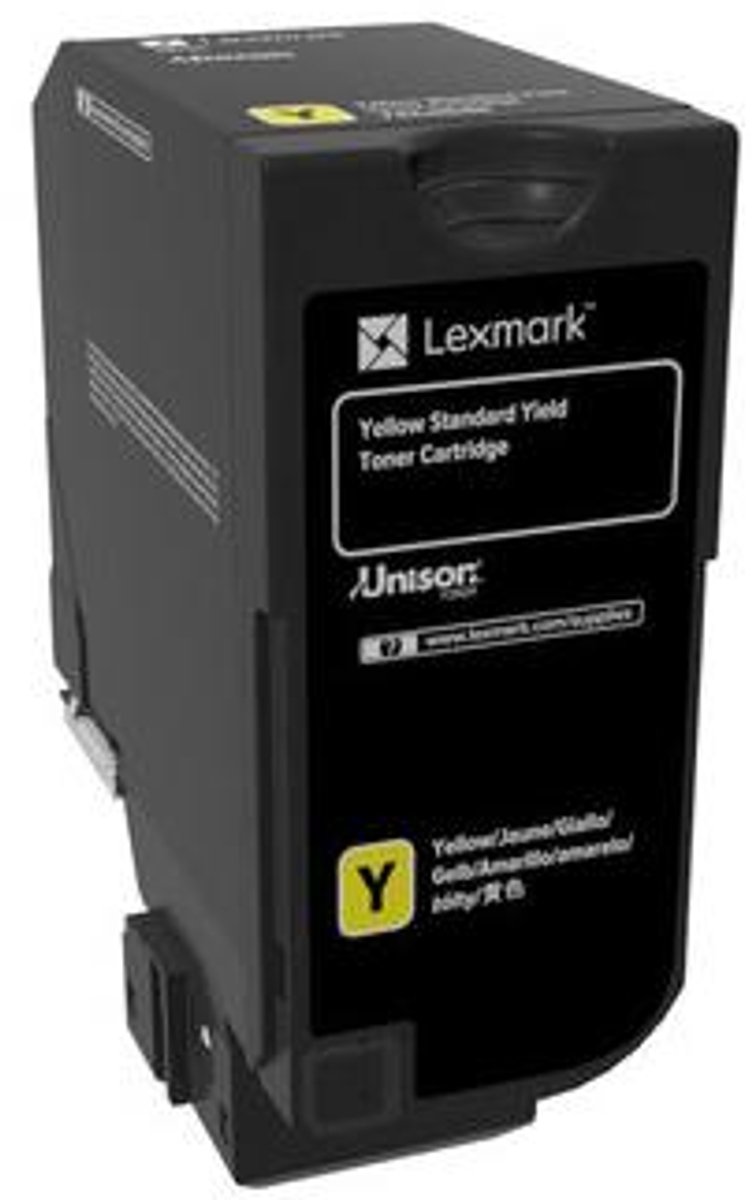 Lexmark Toner-Kit Lexmark 74C0S40 gelb