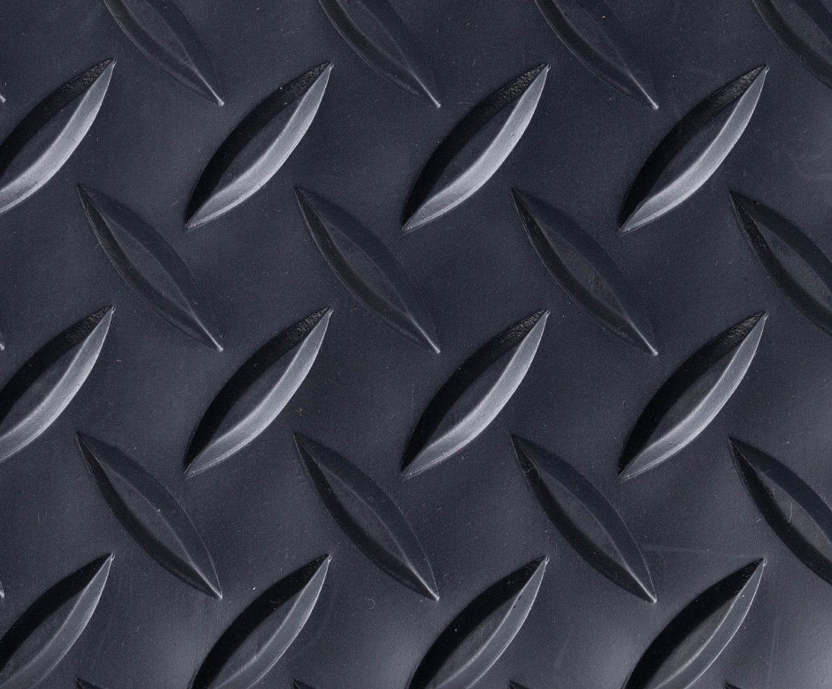 Miltex Arbeitsplatzmatte Yoga Deck Ultra 90x150cm schwarz