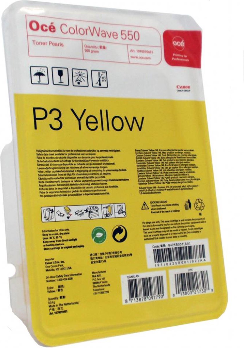 OCE Toner Pearls OCE P3 gelb