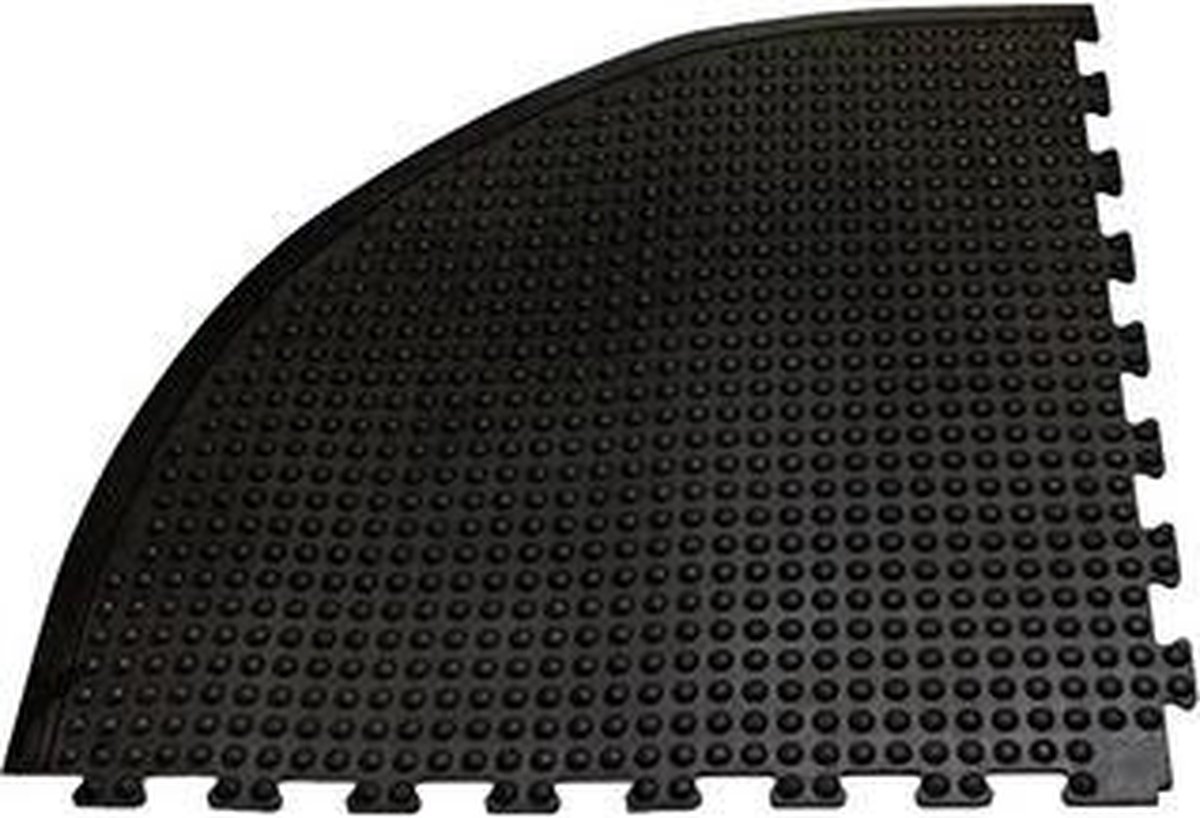 Miltex Arbeitsplatzmatte Yoga Dome Basic Mittelstück 90x120cm schwarz