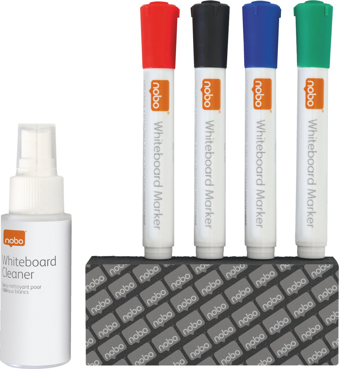 6 x Nobo Starter-Set für Weißwandtafeln 6 Teile