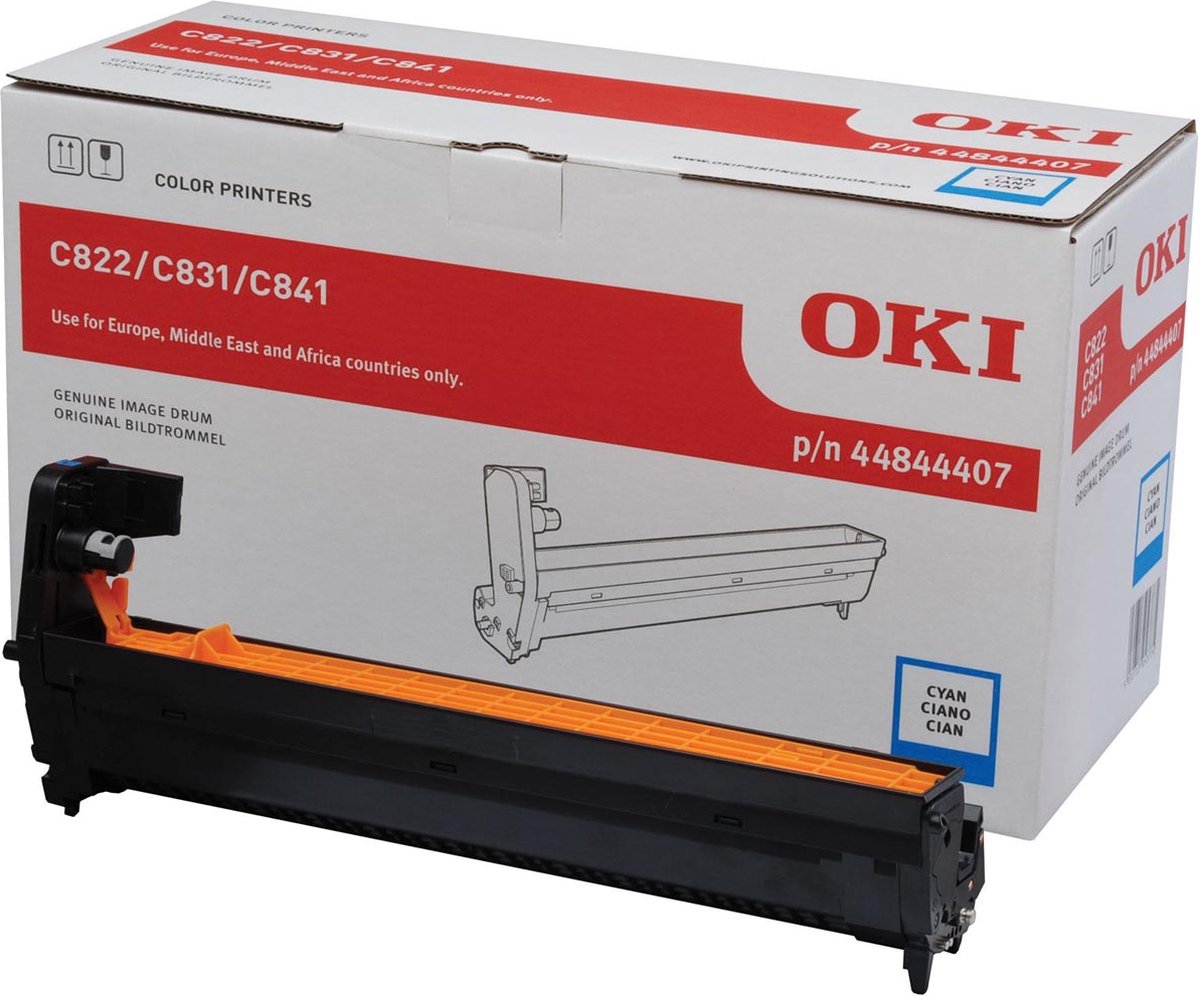 OKI Trommel Original Oki 44844407 cyan