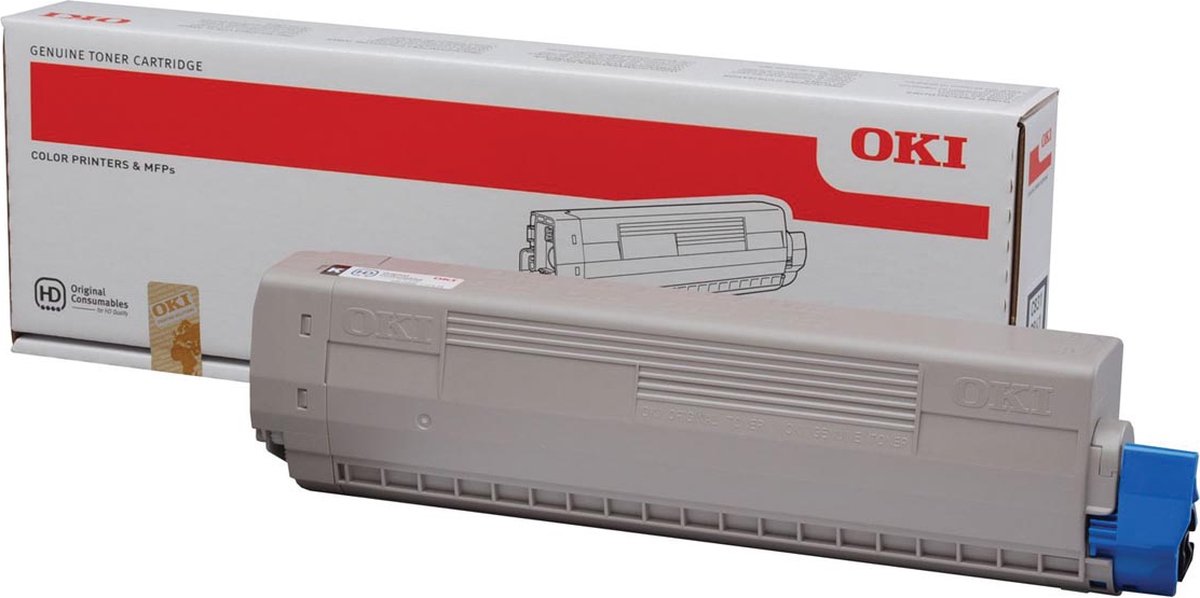 OKI Toner Original Oki 44844508 schwarz