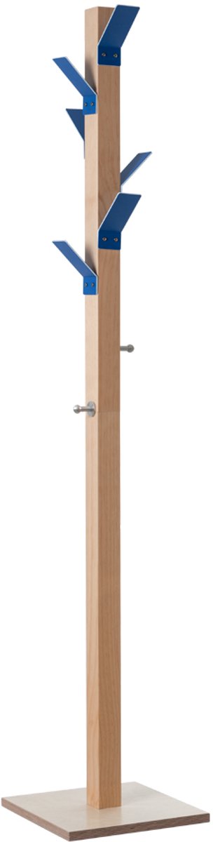 Paperflow Garderobenständer easycloth Wood Range Modell A 6 Haken Holz