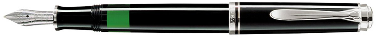 Pelikan Kolbenfüllhalter Souverän M805 Feder M schwarz