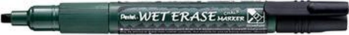 12 x Pentel Kreidemarker Weterase 0,6-4mm schwarz