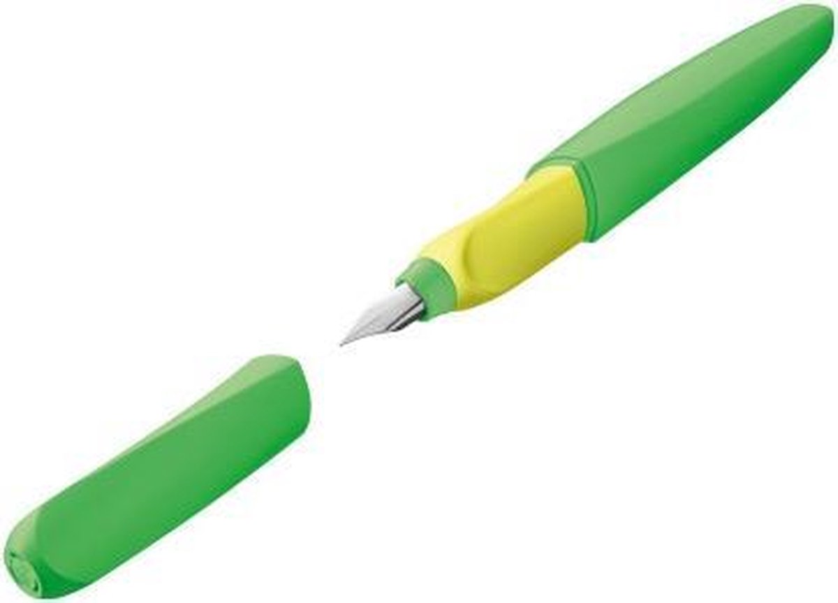 8 x Pelikan Füllhalter Twist neon grün M Blister