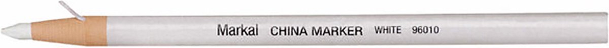 12 x Papermate Permanentmarker Sharpie China Marker 2,0mm weiß
