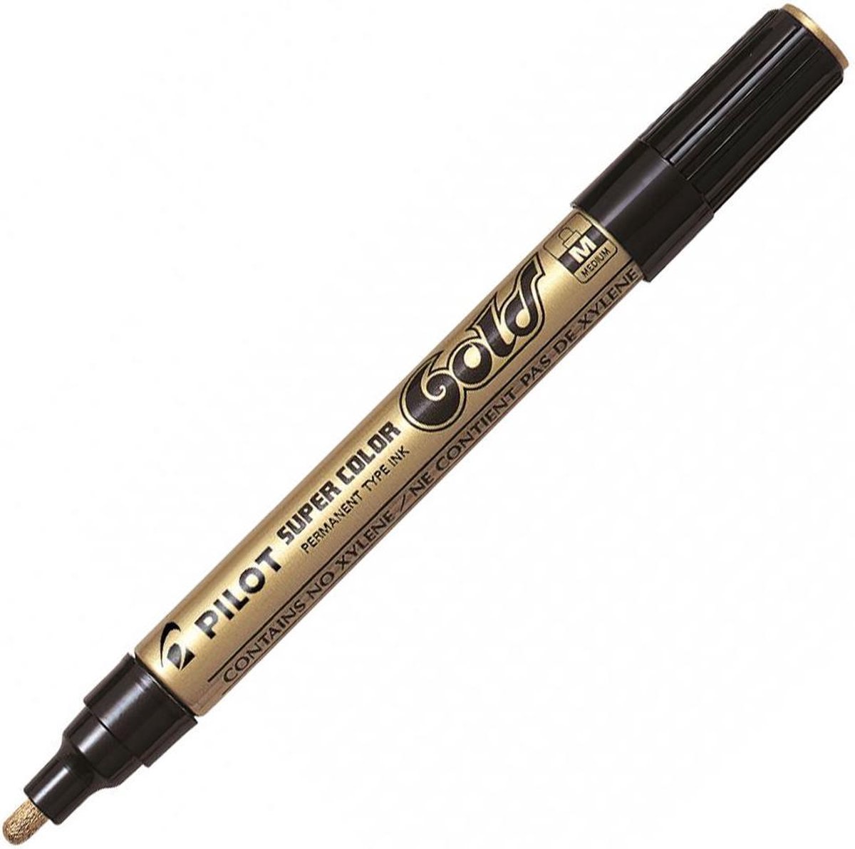12 x Pilot Lackmaler Mittel 2mm gold