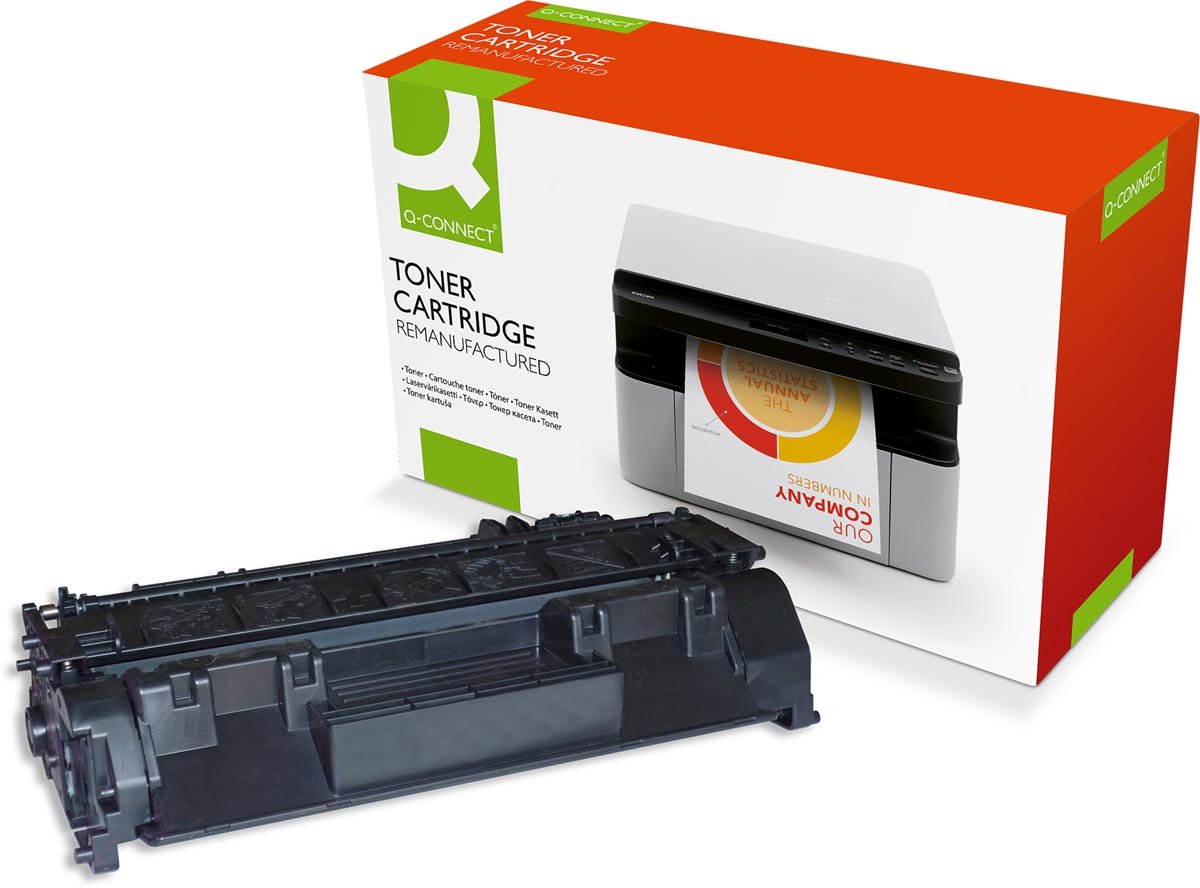 Q-Connect Alternativ Q-Connect Tonerkartusche schwarz (KF16487).