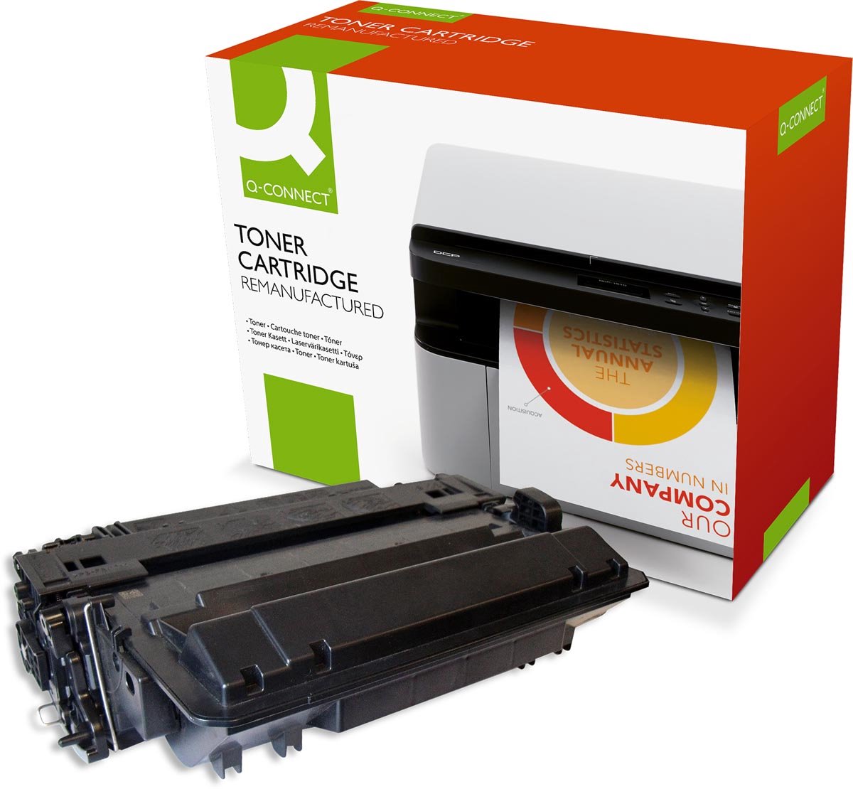 Q-Connect Alternativ Q-Connect Tonerkartusche schwarz (KF14725).