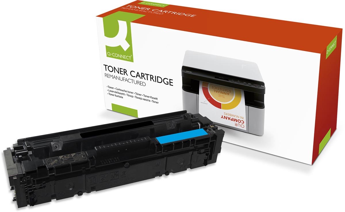 Q-Connect Alternativ Q-Connect Tonerkartusche cyan (KF18649).
