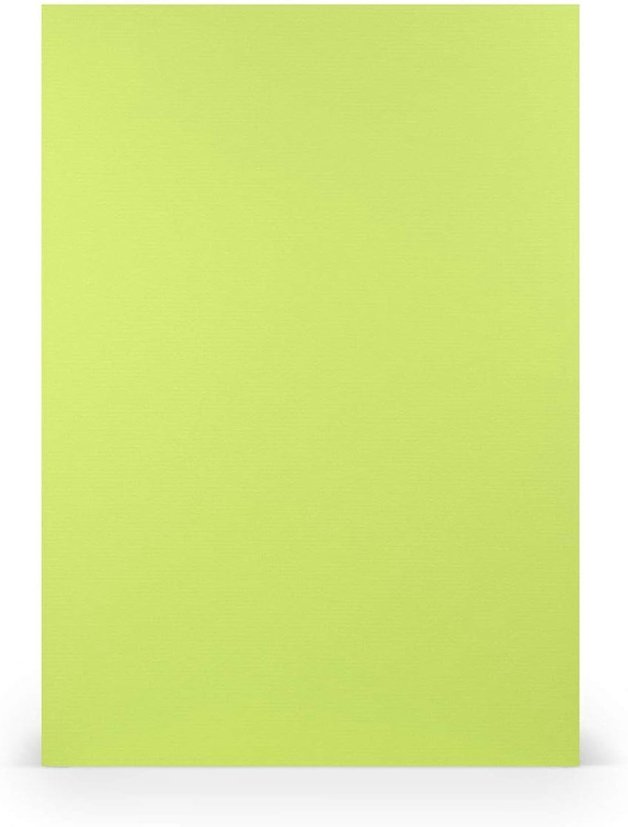 50 x Paperado Karton A4 220 g/qm Maigrün