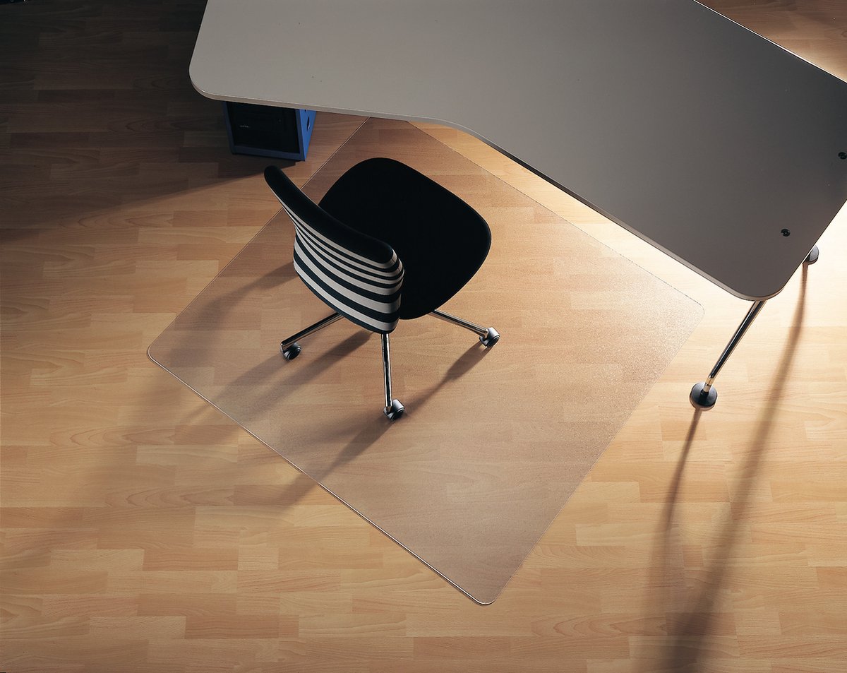 RS Office Bodenmatte Ecogrip Heavy Polycarbonat für Hartböden 90x120cm