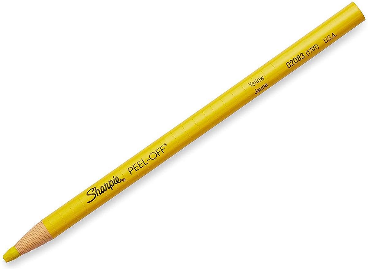 12 x Sharpie Permanentmarker China Marker 2,0mm gelb