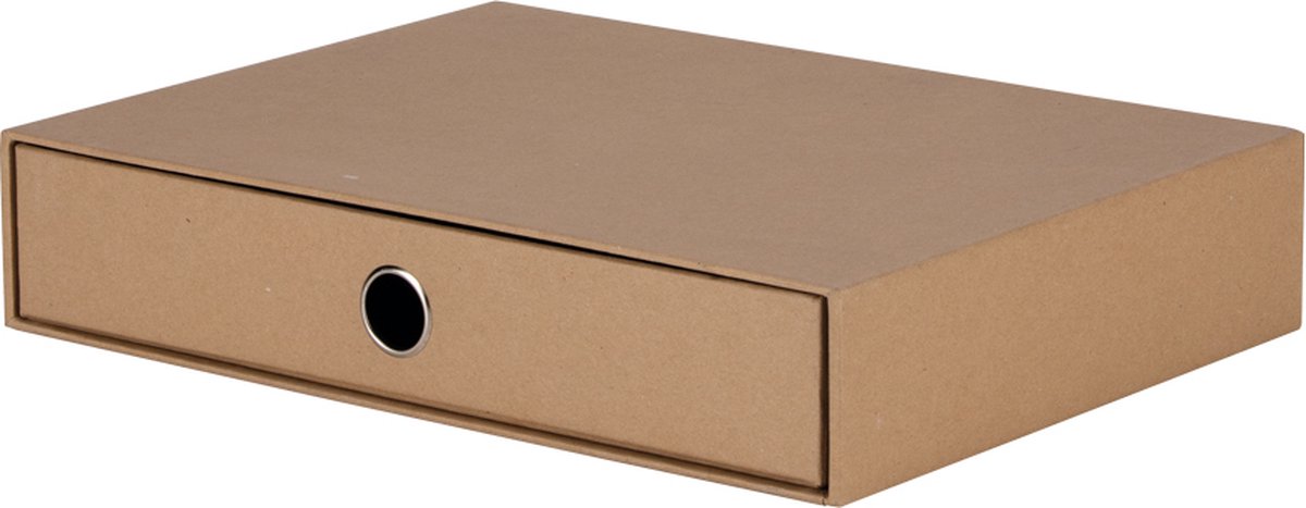 3 x S.O.H.O. Schubladenbox Kraft A4