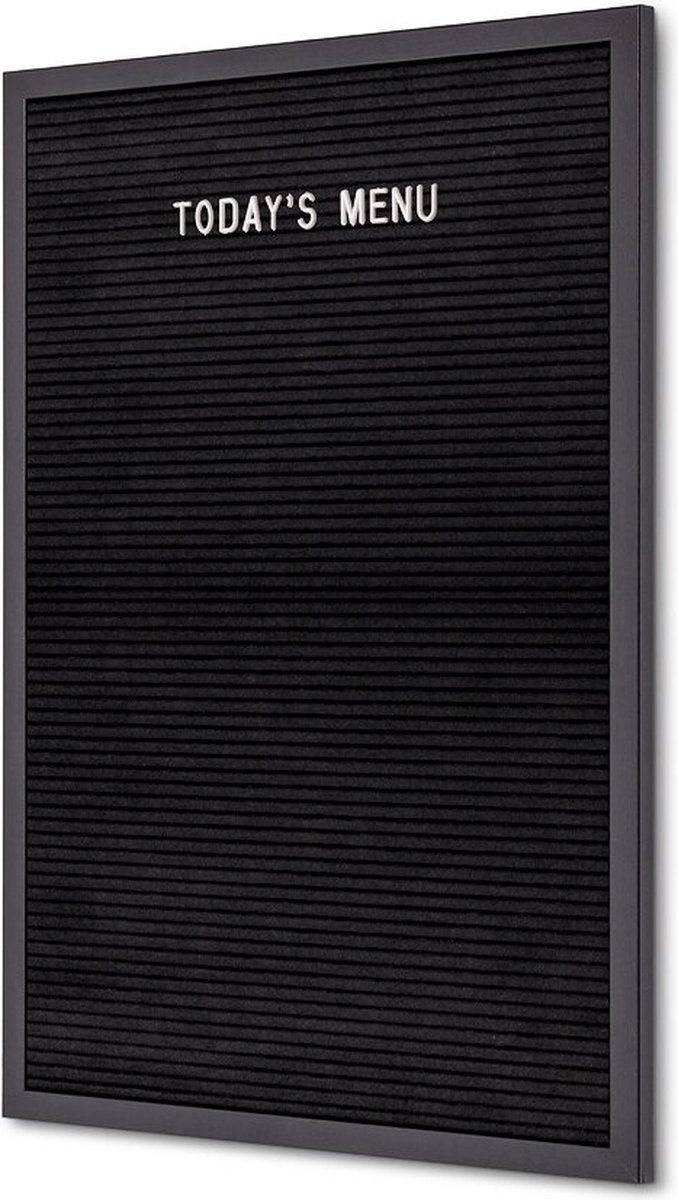 Showdown Letterboard 40x60cm schwarz